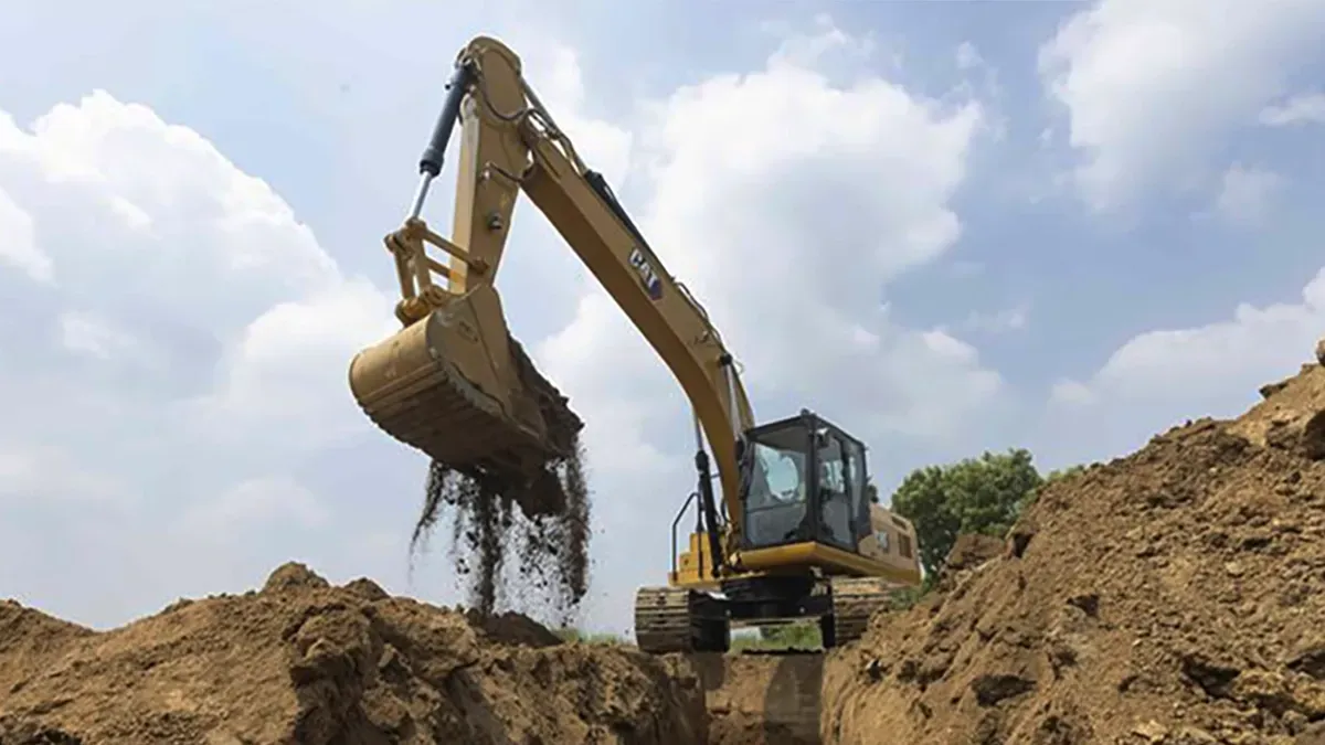 Excavadora CAT 324