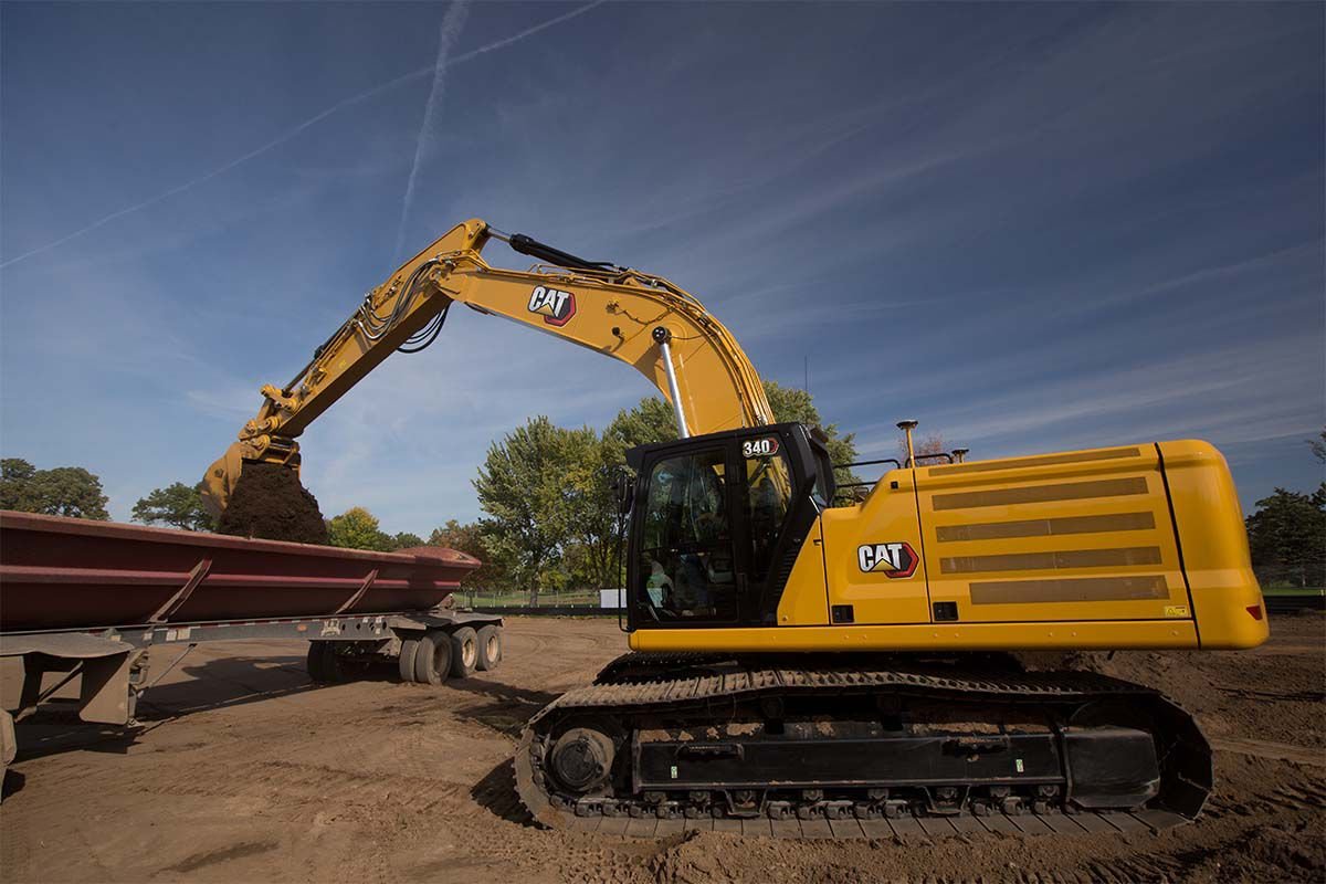 Excavadora CAT 340