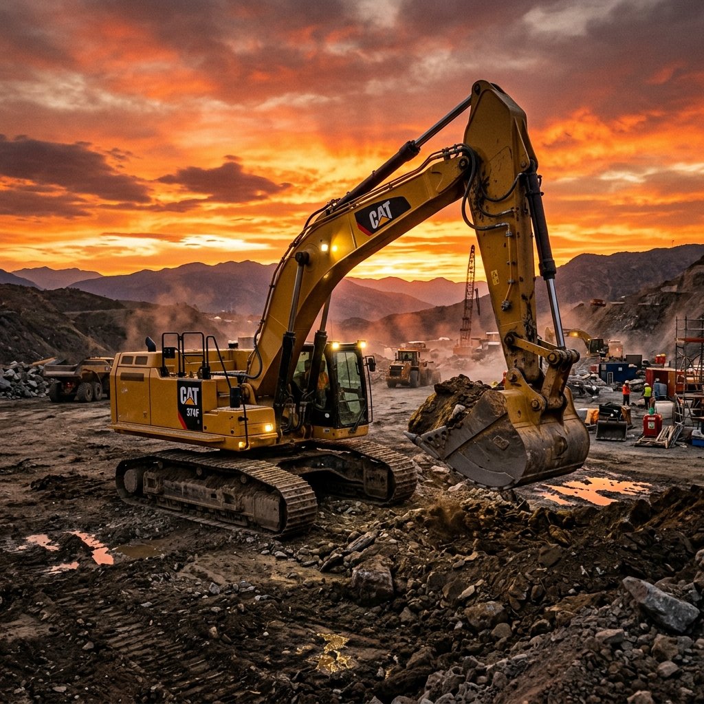 Excavadora CAT nueva de construcción Perú - Grupo ARA SAC